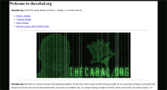 Desktop Screenshot of old.thecabal.org