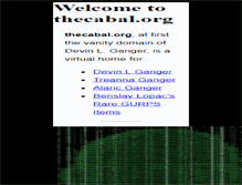Tablet Screenshot of old.thecabal.org